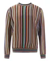 Paul Smith Multicolor Signature Stripe Cashmere Sweater In Multicolor