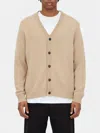 Paul Smith Wool Cardigan In Brown