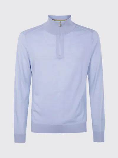 PAUL SMITH SWEATER PAUL SMITH MEN COLOR BLUE,H19578009