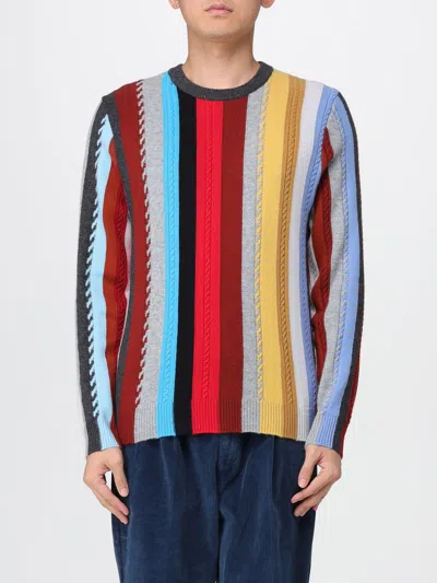 PAUL SMITH SWEATER PAUL SMITH MEN COLOR MULTICOLOR,H44561005