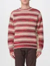 Paul Smith Striped Sweater In Brown