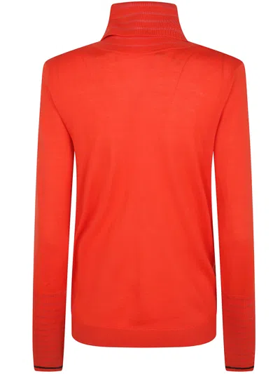 Paul Smith Sweater Roll Neck "w1r.954n. W11271" In Red