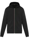 PAUL SMITH PAUL SMITH BLUE HOODIE WITH ZIP