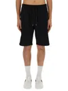 Paul Smith Sweatshirt Bermuda In Black