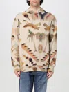 Paul Smith Lumiere Print Hooded Sweatshirt In Brown