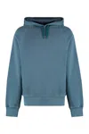 Paul Smith Men's Cotton Hoodie In Blue