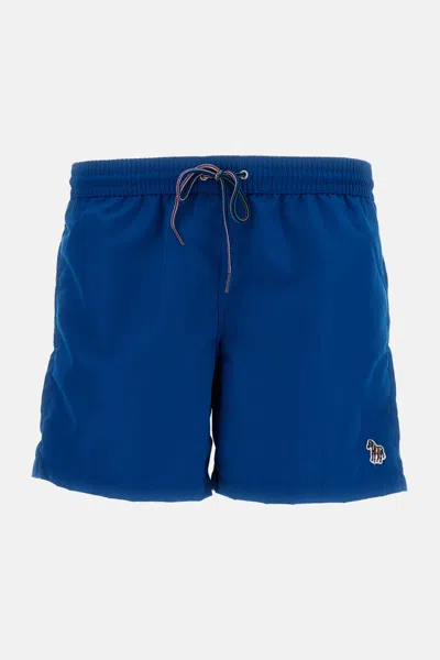 Paul Smith Swim Shorts In Blue