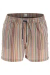 Paul Smith Signature Stripe Swim Shorts In Multi