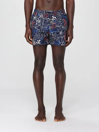 Paul Smith Swimsuit  Men Color Blue In Multi
