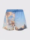 Paul Smith Men Cloud Swim Shorts In Blue
