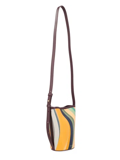 Paul Smith Swirl Bucket Bag In Multicolor