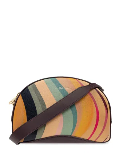 Paul Smith Swirl Leather Crossbody Bag