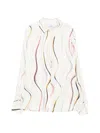 Paul Smith White Regular Printed Shirt In White