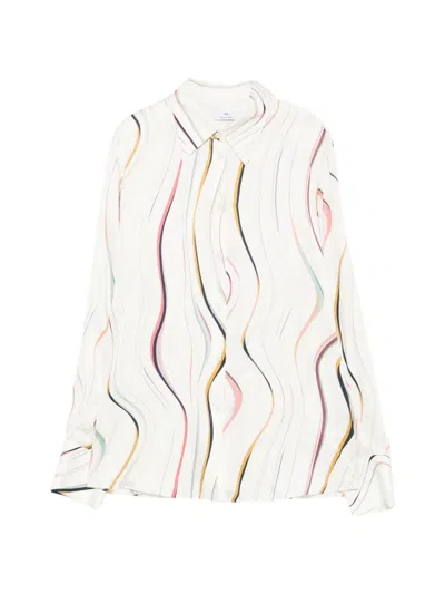 PAUL SMITH PAUL SMITH SWIRL PRINT SHIRT