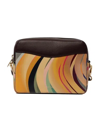 Paul Smith Swirl Print Shoulder Bag In Multi
