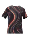 Paul Smith Swirl-print T-shirt In Brown