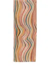 Paul Smith Women's Swirl Linen Scarf | Size Uni | W1a250gp372 In Multi