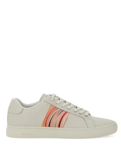 Paul Smith Swirl Sneakers In White