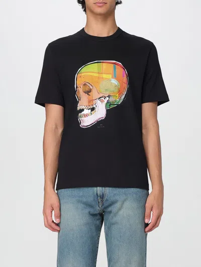 PAUL SMITH T-SHIRT PAUL SMITH MEN COLOR BLACK,G84552002