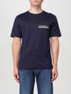 PAUL SMITH T-SHIRT PAUL SMITH MEN COLOR BLUE,F86834009