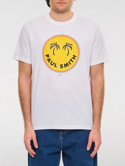 PAUL SMITH T-SHIRT PAUL SMITH MEN COLOR WHITE,G62738001
