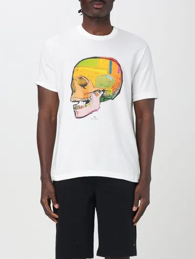 PAUL SMITH T-SHIRT PAUL SMITH MEN COLOR WHITE,G84552001