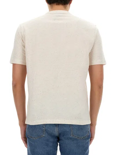 Paul Smith T-shirt With Logo In Off White