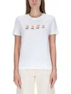 Paul Smith T-shirt With Print In White