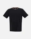 Paul Smith Black Stripe Rib T Shirt
