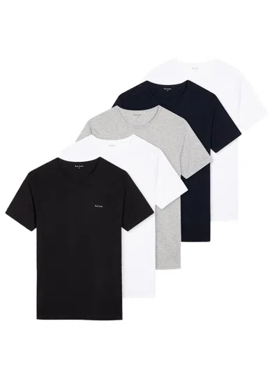 PAUL SMITH PAUL SMITH T SHIRTS AND POLOS MULTI COLOUR