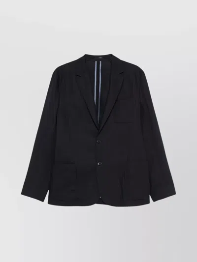 Paul Smith Tailored 2 Button Jacket In Black