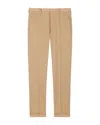 Paul Smith Tailored Beige Chinos With Turn-up Hems In Neutral