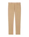 Paul Smith Tailored Beige Chinos With Turn-up Hems In Neutral