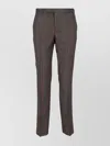 Paul Smith Tailored Checkered Trousers Featuring Pockets In Brown