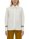 Paul Smith Collared Cotton Shirt With Long Sleeves