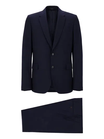 Paul Smith Tailored Deep Navy Wool Two-piece Suit In Blue