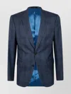 Paul Smith Men's Gents Tailored Fit 2 Buttons Jacket In Blue