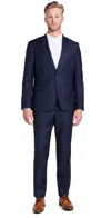 PAUL SMITH TAILORED FIT 2 BUTTON SUIT DARK NAVY