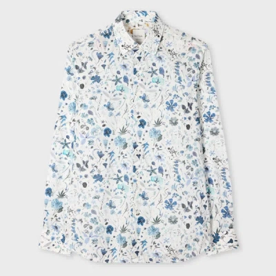Paul Smith Liberty Floral Shirt In Multi