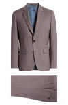 PAUL SMITH TAILORED FIT CHECK WOOL SUIT