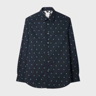 Paul Smith Ditsy Flower Shirt In Green