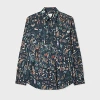 Paul Smith Animal-print Long-sleeved Shirt In Multi