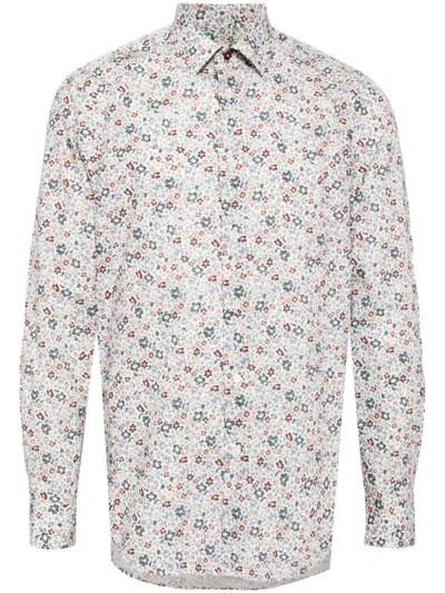 Paul Smith Tailored Fit Shirt In White