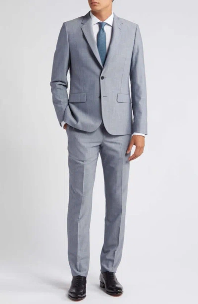 Paul Smith Tailored Fit Suit In Light Blue