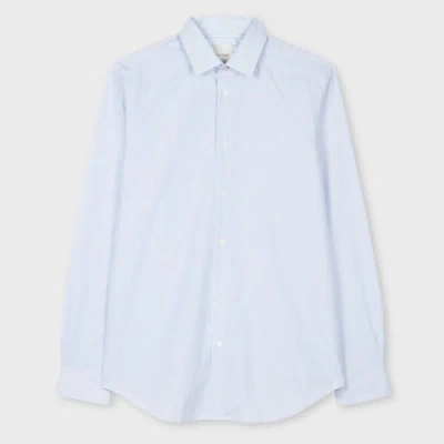 Paul Smith Tailored-fit White Fine Stripe Shirt