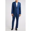 Paul Smith Tailored Fit Wool Suit In Inky Blue