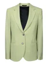 Paul Smith Tailored Green Jacket With Single-breasted Design