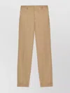 Paul Smith Tailored Men's Trousers Cuffed Hem In Brown