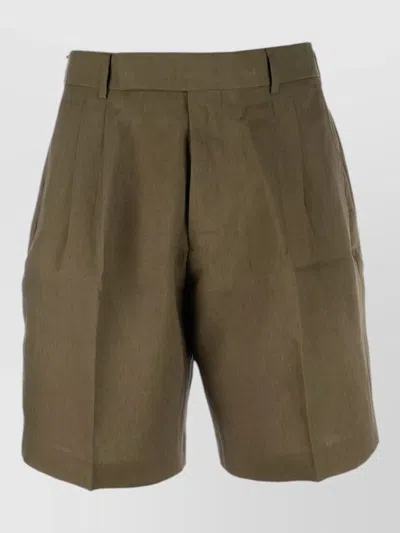 Paul Smith Tailored Shorts Belt Loops Back Pockets