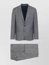 Paul Smith Grey Wool-blend Suit With Tailored Fit In Gray